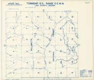 Page 063 - Township 12 S., Range 5 E.W.M., Willamette National forest, Jude Creek, Gregg Creek, Linn County 1967